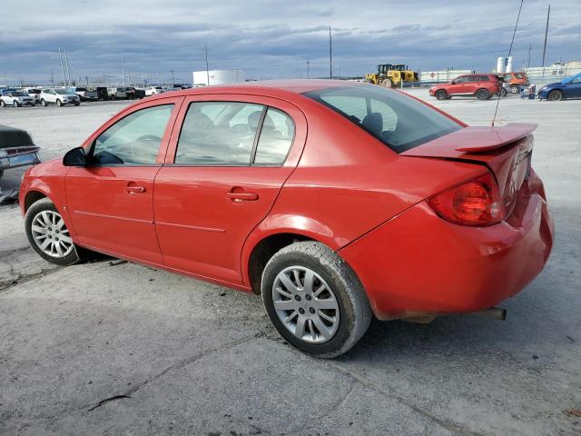 1G1AT58H197240903 - 2009 CHEVROLET COBALT LT RED photo 2