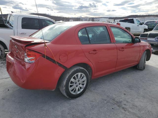 1G1AT58H197240903 - 2009 CHEVROLET COBALT LT RED photo 3