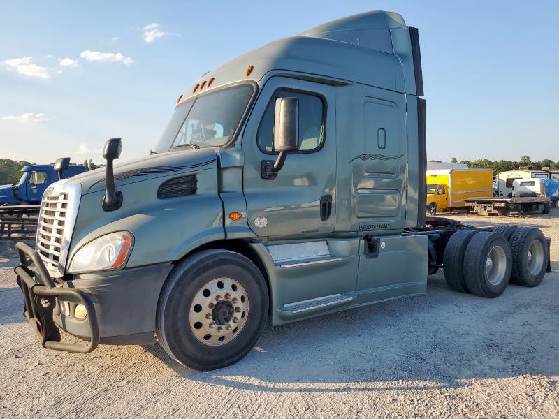 3AKJGHDV1HSJF4479 - 2017 FREIGHTLINER CASCADIA 1 Grau Foto 2