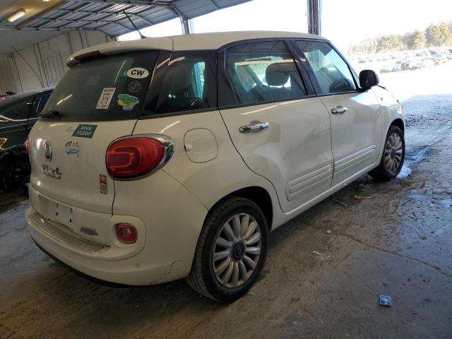 ZFBCFABHXEZ027040 - 2014 FIAT 500L EASY WHITE photo 3