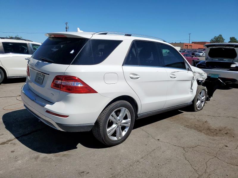 4JGDA5JB6FA461701 - 2015 MERCEDES-BENZ ML 350 WHITE photo 3