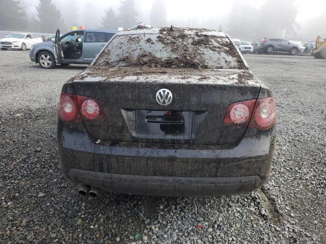 3VWRM71K98M105162 - 2008 VOLKSWAGEN JETTA SE BLACK photo 6