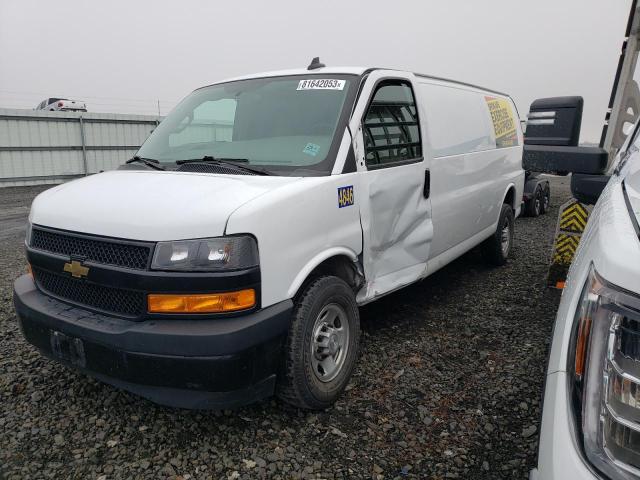 1GCWGBFP9J1265968 - 2018 CHEVROLET EXPRESS G2 WHITE photo 1