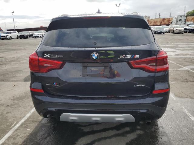 5UXTY3C09M9H87164 - 2021 BMW X3 SDRIVE30I BLACK photo 6