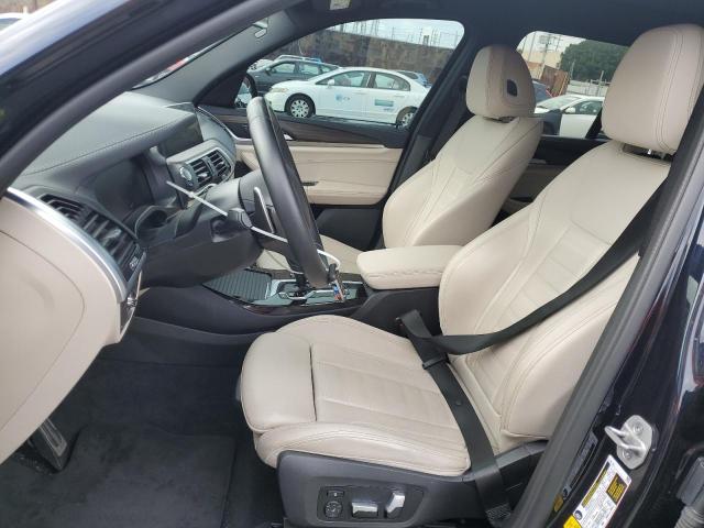 5UXTY3C09M9H87164 - 2021 BMW X3 SDRIVE30I BLACK photo 7