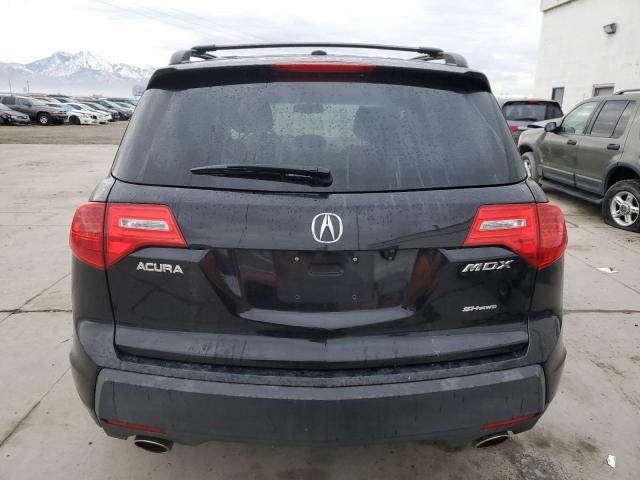 2HNYD288X8H547405 - 2008 ACURA MDX SPORT BLACK photo 6