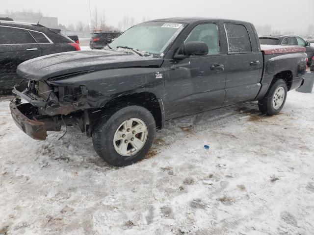 1D7CW3GP9AS135571 - 2010 DODGE DAKOTA SXT BLACK photo 1