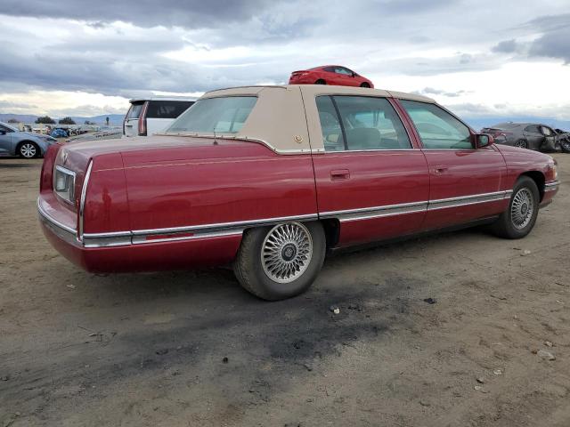 1G6KD52B1SU225048 - 1995 CADILLAC DEVILLE BURGUNDY photo 3