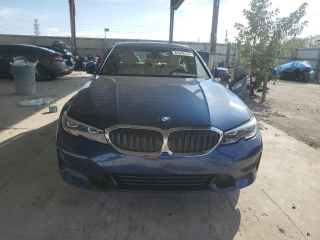 3MW5R1J05M8C11364 - 2021 BMW 330I BLUE photo 5