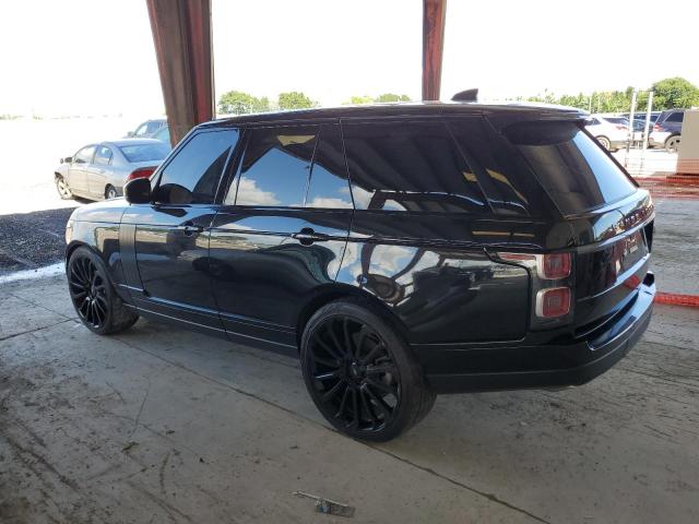 SALGR2SU8LA400184 - 2020 LAND ROVER RANGE ROVE შავი ფოტო 2