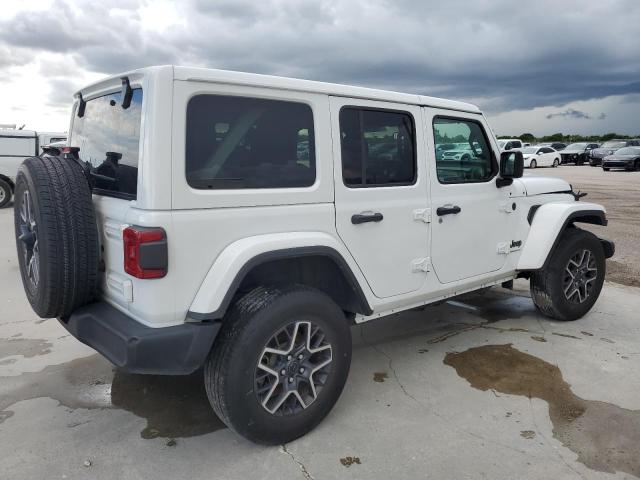 1C4PJXEN4SW500445 - 2025 JEEP WRANGLER SAHARA WHITE photo 3