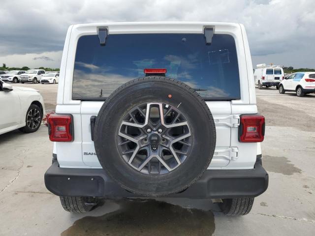 1C4PJXEN4SW500445 - 2025 JEEP WRANGLER SAHARA WHITE photo 6