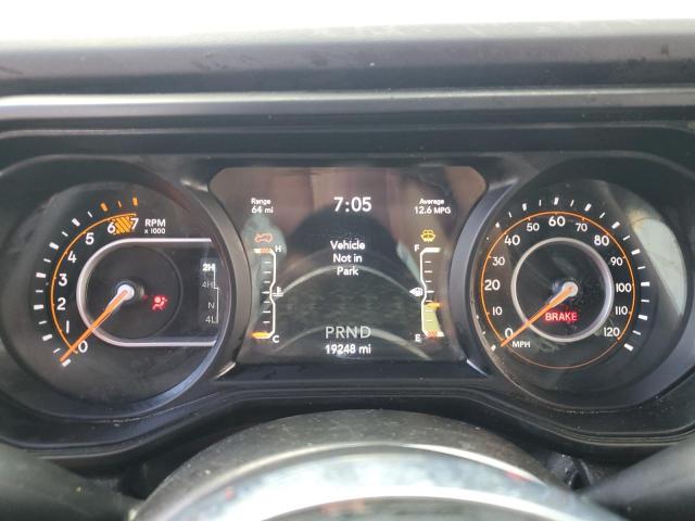 1C4PJXEN4SW500445 - 2025 JEEP WRANGLER SAHARA WHITE photo 9