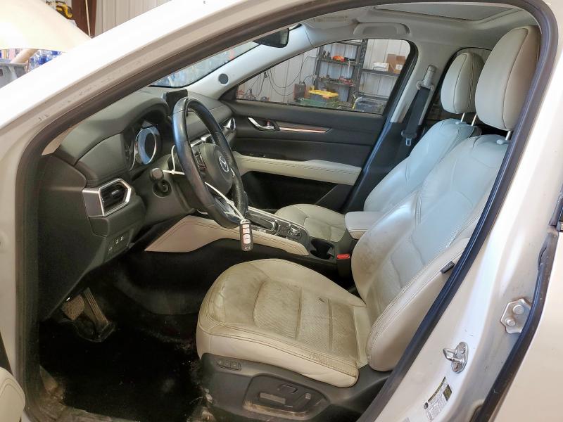 JM3KFBDM7J0344272 - 2018 MAZDA CX-5 GRAND TOURING WHITE photo 7