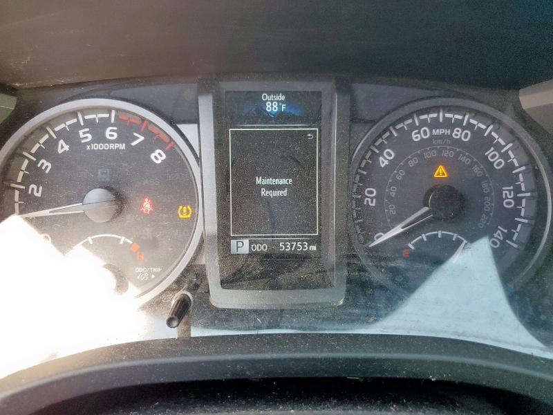 3TMCZ5ANXPM556723 - 2023 TOYOTA TACOMA DOUBLE CAB Grau Foto 9