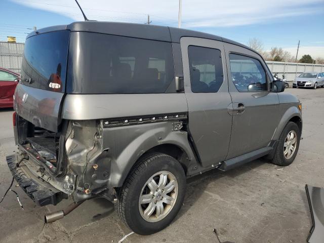 5J6YH28717L010273 - 2007 HONDA ELEMENT EX GRAY photo 3