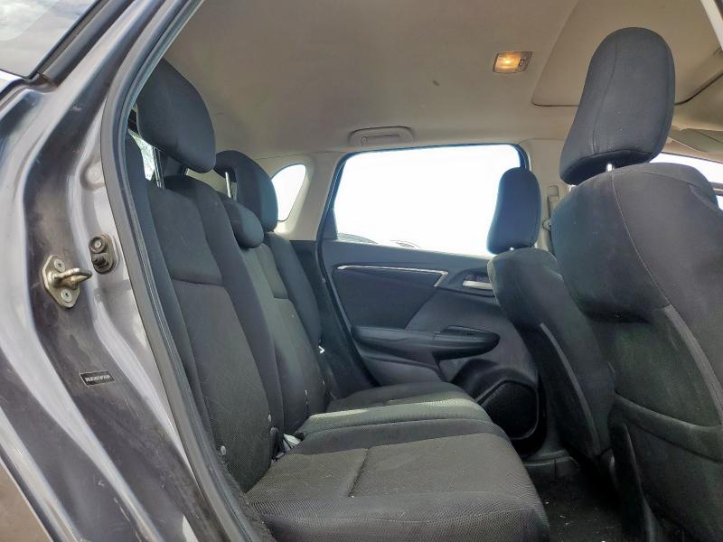 3HGGK5H87FM756965 - 2015 HONDA FIT EX GRAY photo 10