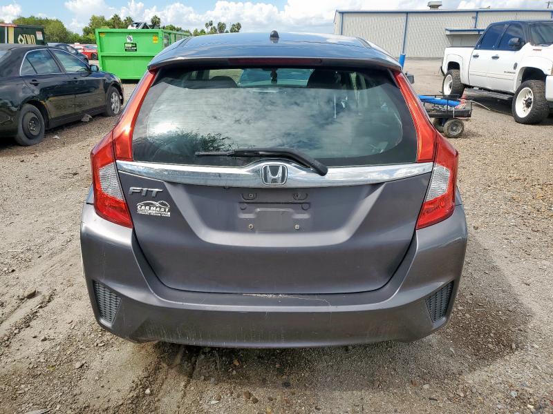 3HGGK5H87FM756965 - 2015 HONDA FIT EX GRAY photo 6