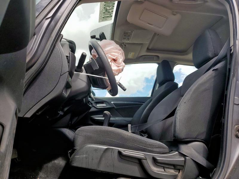 3HGGK5H87FM756965 - 2015 HONDA FIT EX GRAY photo 7