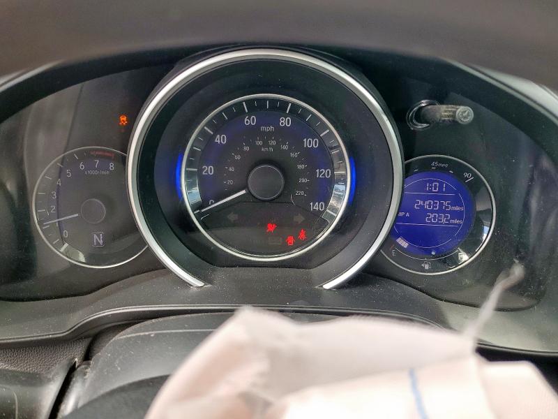 3HGGK5H87FM756965 - 2015 HONDA FIT EX GRAY photo 9