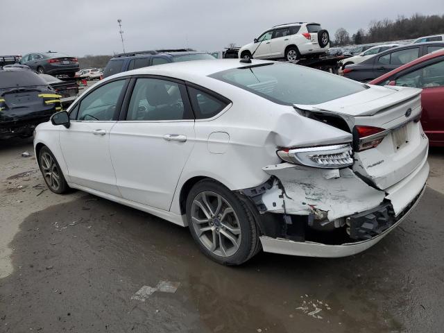 3FA6P0G70HR106717 - 2017 FORD FUSION S WHITE photo 2