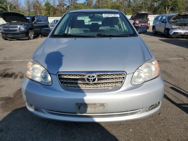 2T1BR32E06C575934 - 2006 TOYOTA COROLLA CE SILVER photo 5