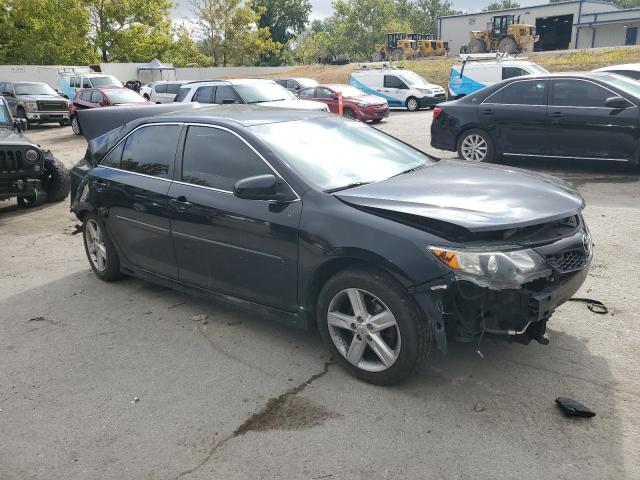 4T1BF1FK5EU761365 - 2014 TOYOTA CAMRY L BLACK photo 4