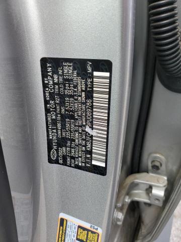 KM8JFCA19PU089786 - 2023 HYUNDAI TUCSON SEL CONVENIENCE ვერცხლისფერი ფოტო 12