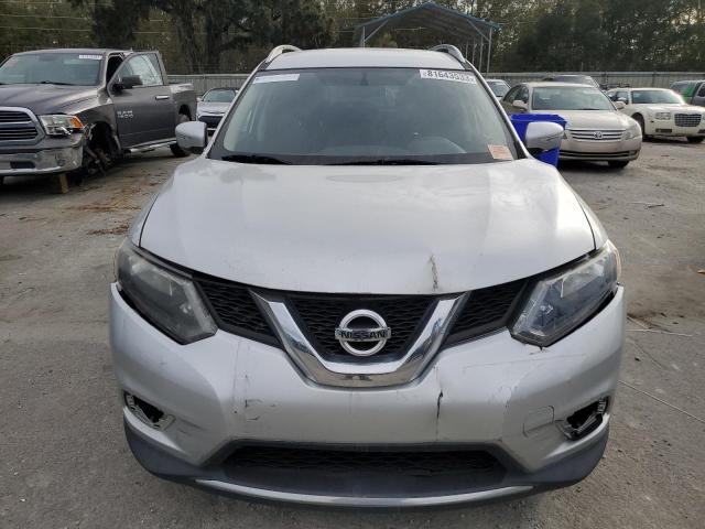 5N1AT2ML5EC753486 - 2014 NISSAN ROGUE S SILVER photo 5