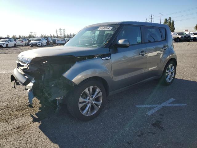 KNDJP3A5XF7181572 - 2015 KIA SOUL + GRAY photo 1