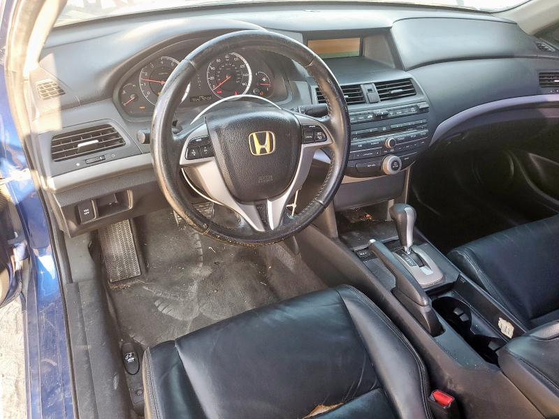 1HGCS12898A003986 - 2008 HONDA ACCORD EXL Blau Foto 8