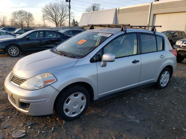 3N1BC13E47L358022 - 2007 NISSAN VERSA S SILVER photo 1