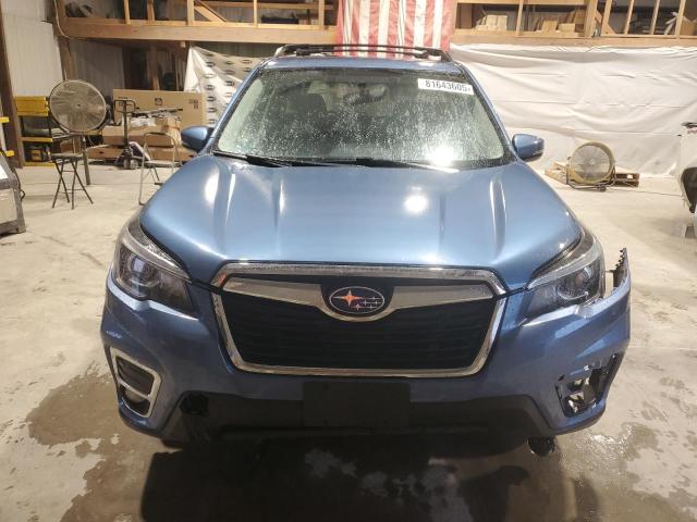 JF2SKASC5LH527331 - 2020 SUBARU FORESTER LIMITED BLUE photo 5