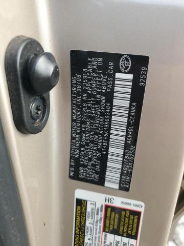 4T4BE46K19R093404 - 2009 TOYOTA CAMRY BASE 米色 照片 12
