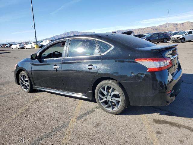 3N1AB7AP9FY237607 - 2015 NISSAN SENTRA S BLACK photo 2