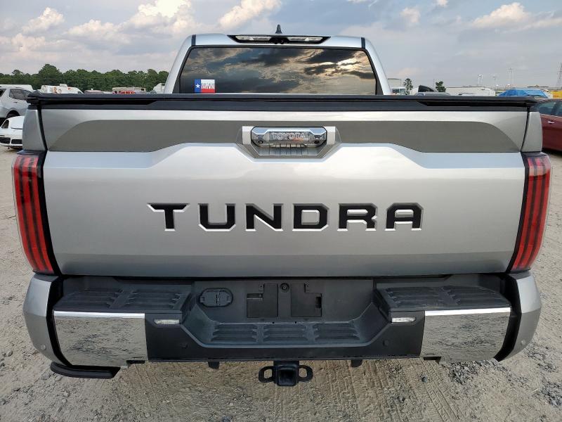 5TFMA5AB2RX036191 - 2024 TOYOTA TUNDRA CREWMAX PLATINUM ვერცხლისფერი ფოტო 6
