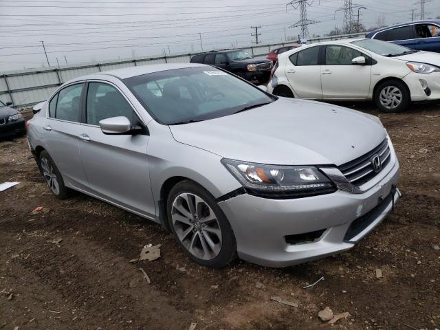 1HGCR2F54DA163110 - 2013 HONDA ACCORD SPORT SILVER photo 4