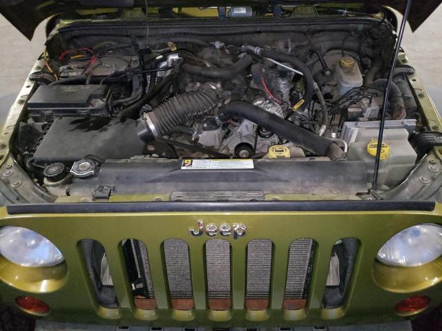 1J4GA5D18AL203806 - 2010 JEEP WRANGLER SAHARA GREEN photo 12