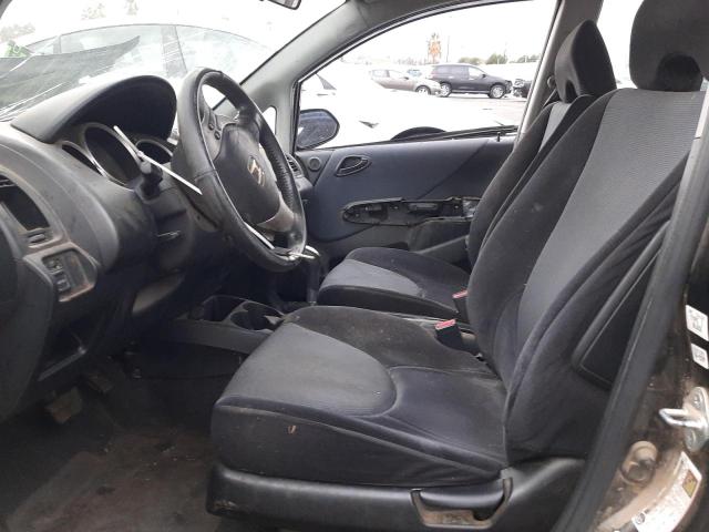 JHMGD38667S010042 - 2007 HONDA FIT S 黑色 照片 7