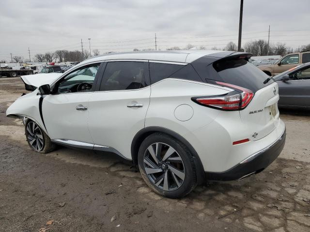 5N1AZ2MH9GN136481 - 2016 NISSAN MURANO S WHITE photo 2