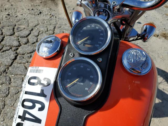 1HD1GDV121Y333522 - 2001 HARLEY-DAVIDSON FXDL ORANGE photo 8