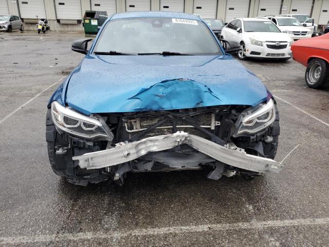 WBS1H9C56GV786112 - 2016 BMW M2 BLUE photo 5