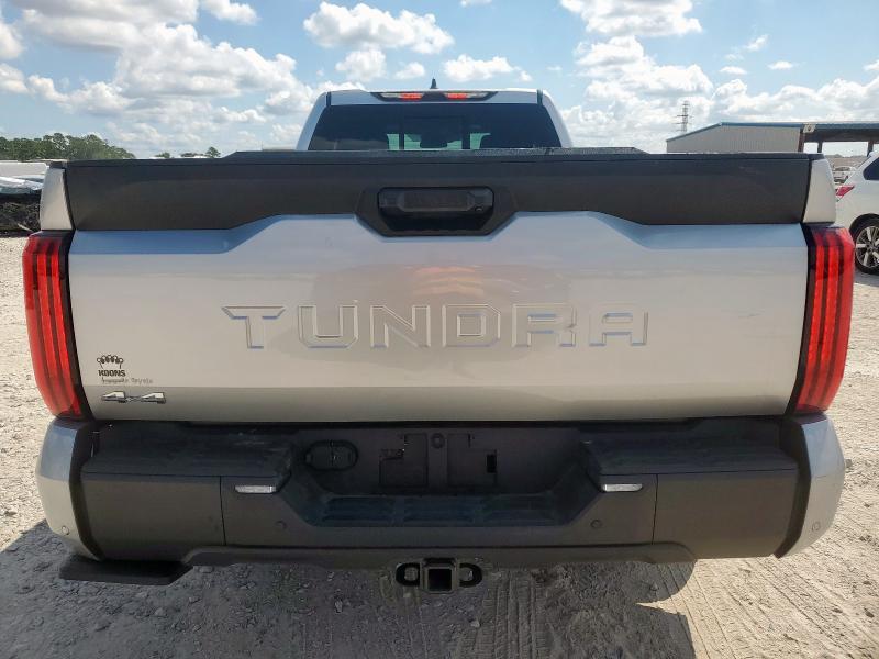 5TFLA5GD9SX003747 - 2025 TOYOTA TUNDRA DOUBLE CAB SR5 SILVER photo 6
