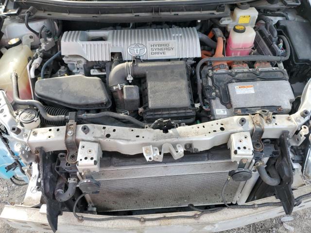 JTDKN3DU1B0296187 - 2011 TOYOTA PRIUS 银色 照片 11