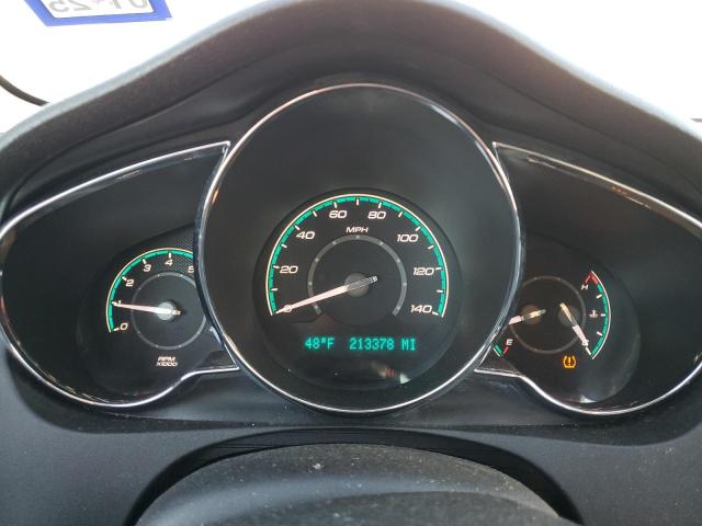 1G1ZE5EU9BF375749 - 2011 CHEVROLET MALIBU LTZ ვერცხლისფერი ფოტო 9