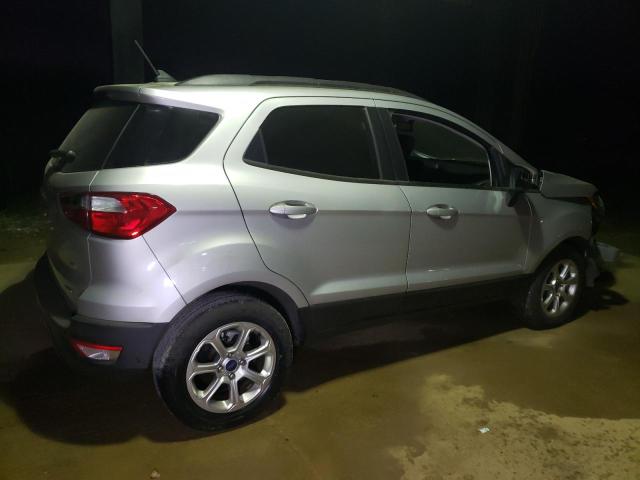 MAJ3S2GE7LC312765 - 2020 FORD ECOSPORT SE SILVER photo 3