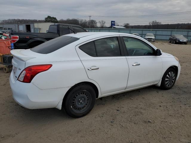 3N1CN7AP4DL882644 - 2013 NISSAN VERSA S WHITE photo 3