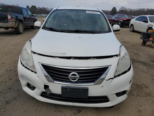 3N1CN7AP4DL882644 - 2013 NISSAN VERSA S WHITE photo 5