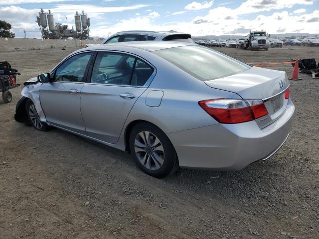 1HGCR2F39DA249737 - 2013 HONDA ACCORD LX SILVER photo 2