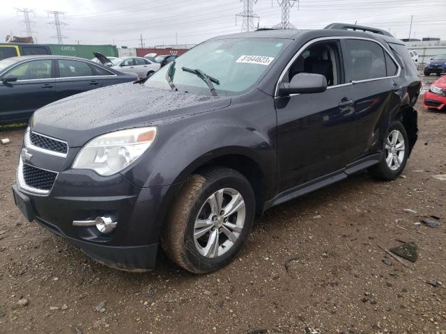 1GNALCEK8FZ124262 - 2015 CHEVROLET EQUINOX LT GRAY photo 1